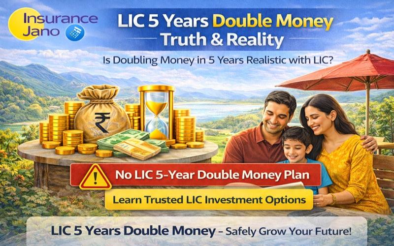 LIC 5 Years Plan Double Money